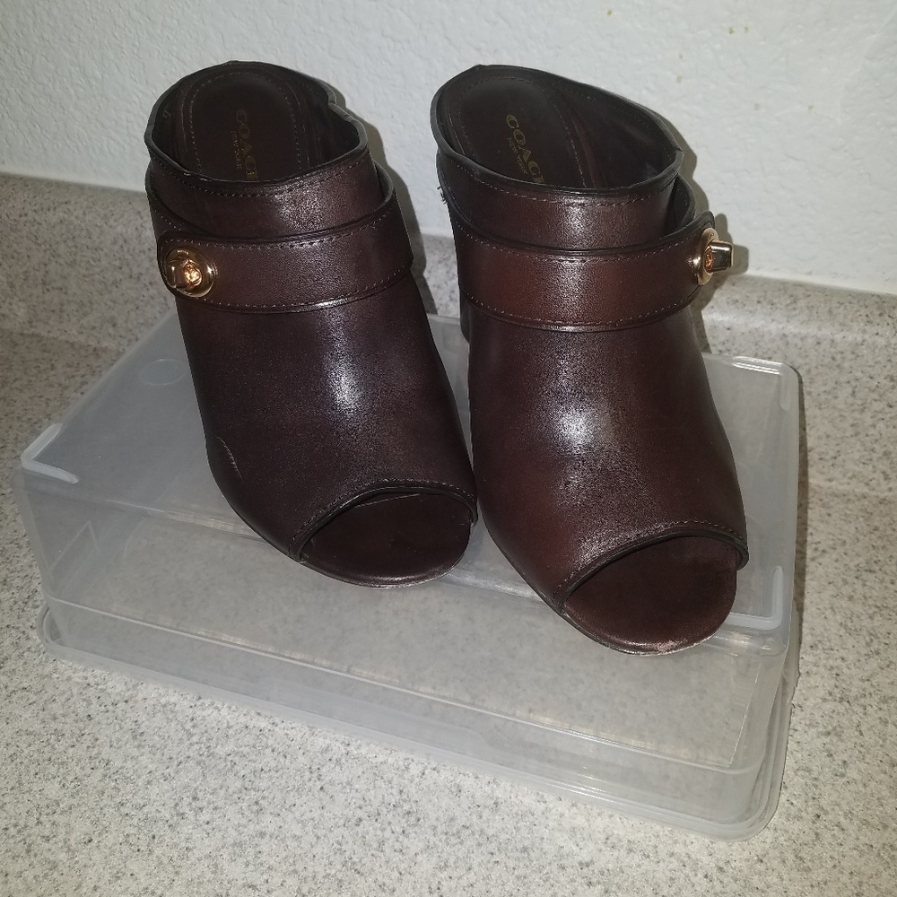 Authentic Coach Mules - Picture 2 of 4